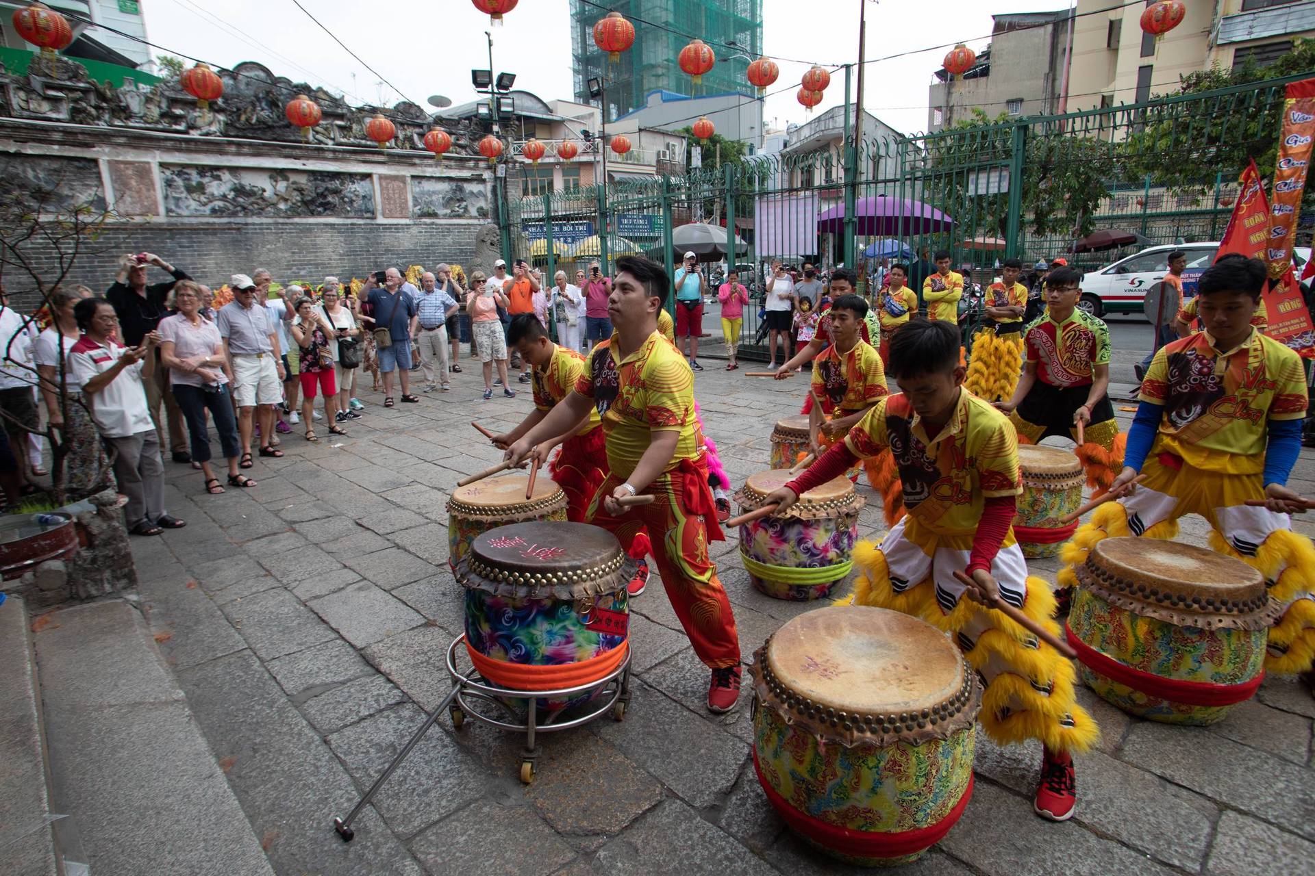 Lion Dance Drummers